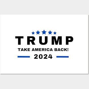 Donald Trump Take America Back Election 2024- The Return Posters and Art